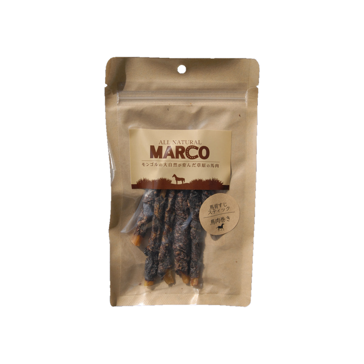 MARCO 馬背筋スティック馬肉巻　40g