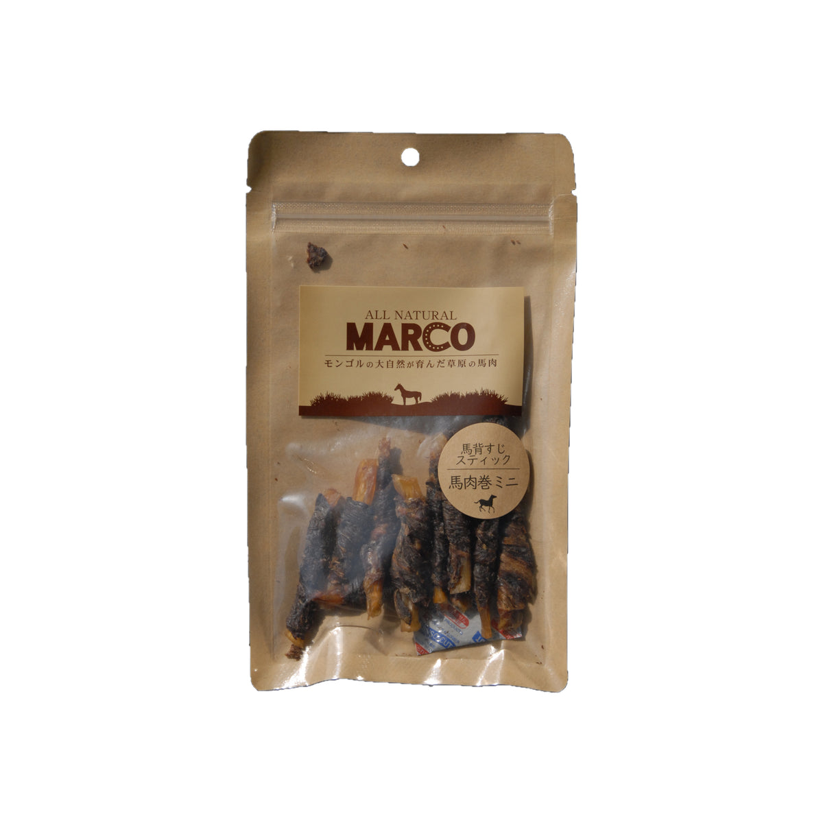 MARCO 馬背筋スティック馬肉巻 ミニ　40g