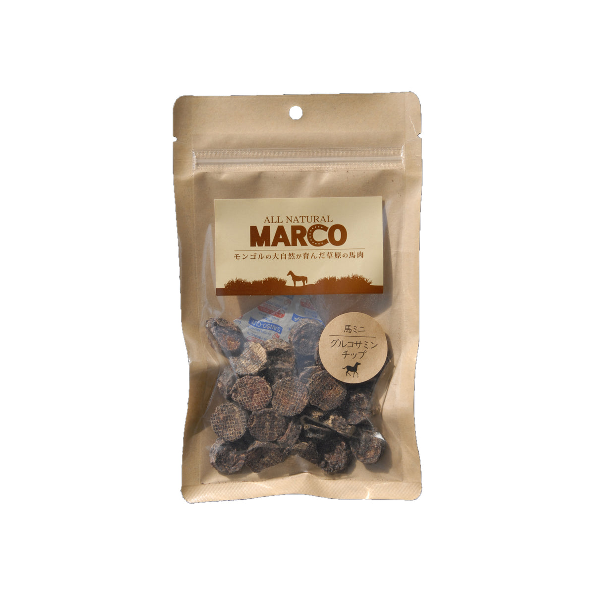 MARCO 馬ミニ・グルコサミンチップ　40g