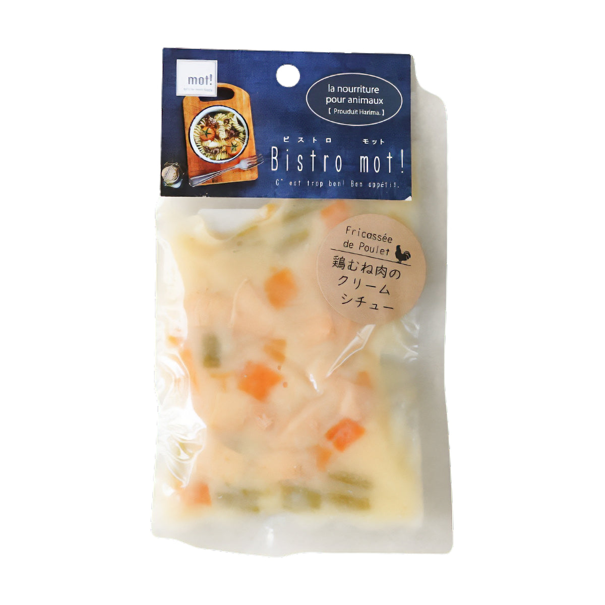 Bistro mot!鶏胸肉のクリームシチュー80g