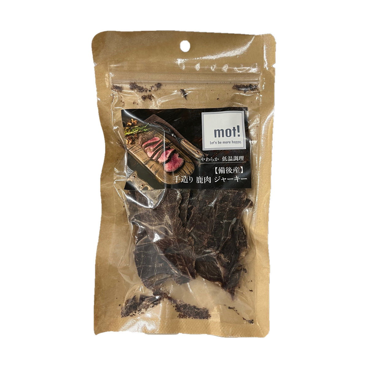 mot! 手造り鹿肉ジャーキー 40g